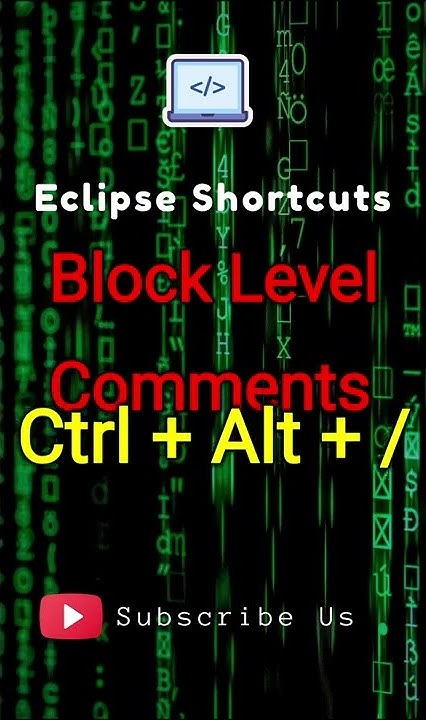 Eclipse Shortcuts | Every Java Programmer Should Know 10 - YouTube