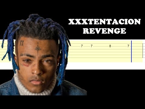 XxxTentacion - Revenge (Easy Guitar Tabs Tutorial)
