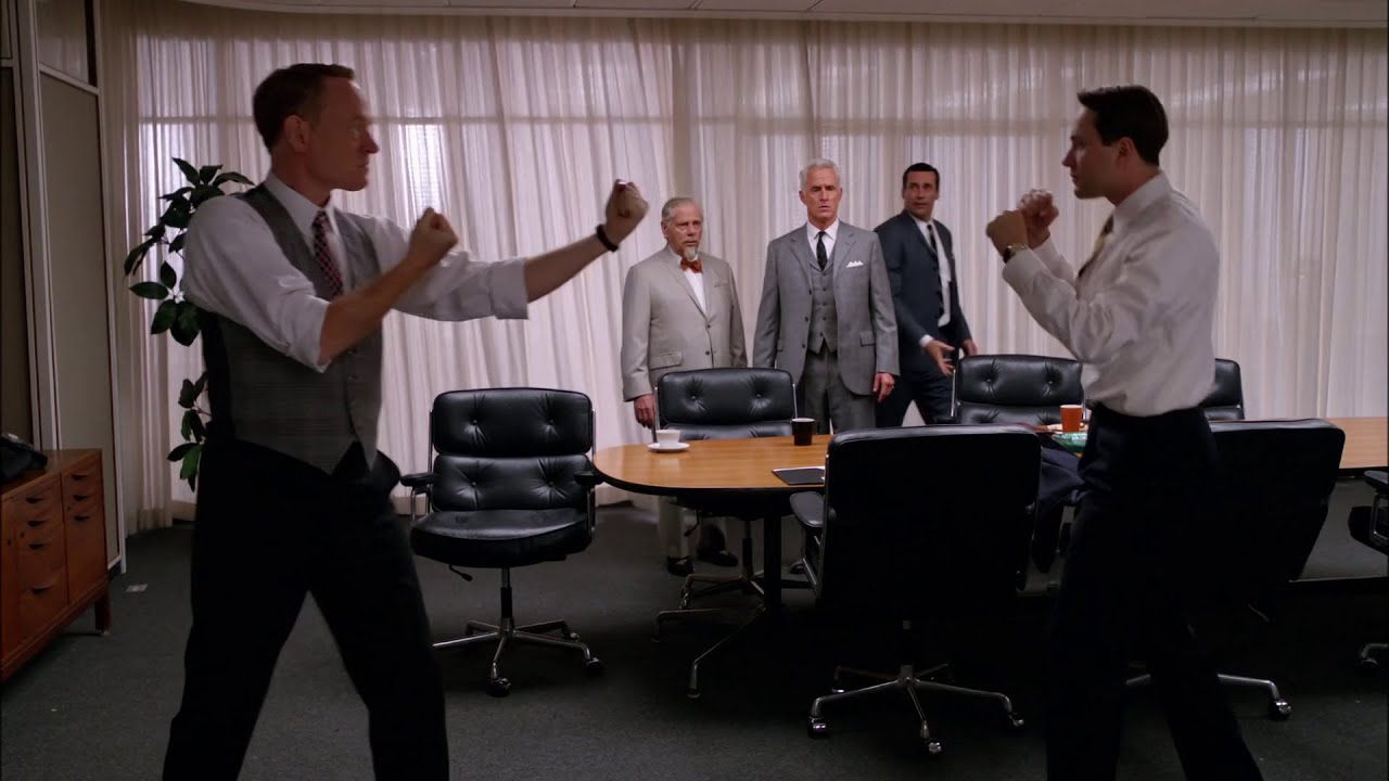 Mad Men 5x05 - Lane Fights Pete