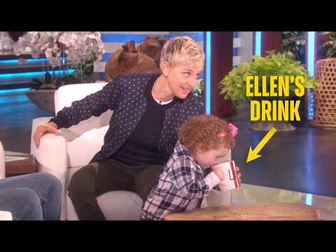 The Funniest Unplanned Kid Moments on ‘Ellen’