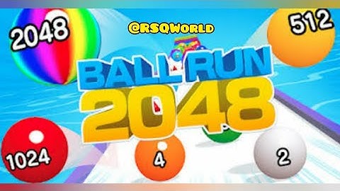 Ball Run 2048 Game - Level  57 to 70 - Gameplay
