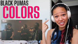 This Groove felt like ALL the Colors! 🙌🏽| Black Pumas - Colors (Official Live Session) [REACTION]