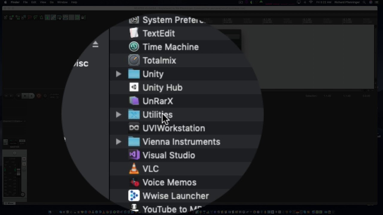 2 Selecting Your Audio Device in Reaper YouTube