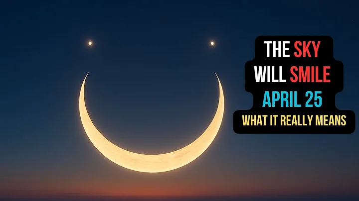 April 25 Sky Event Explained 😱 Smiling Moon, Venus & Saturn – Triple Conjunction & Vedic Astrology