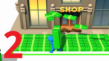 🤑 Moneyland 💵 GAMEPLAY Part 2 NEW Districts (Android, iOS)