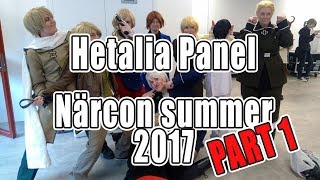 [APH] Hetalia Panel NärCon Summer 2017 (Part 1)