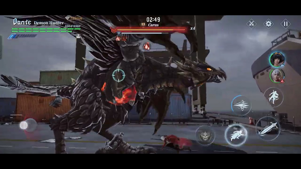 Devil May Cry Peak of Combat (part 33) Gameplay  ( battle fight ) 