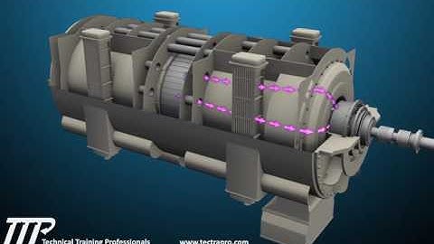 Hydrogen Cooled Generator