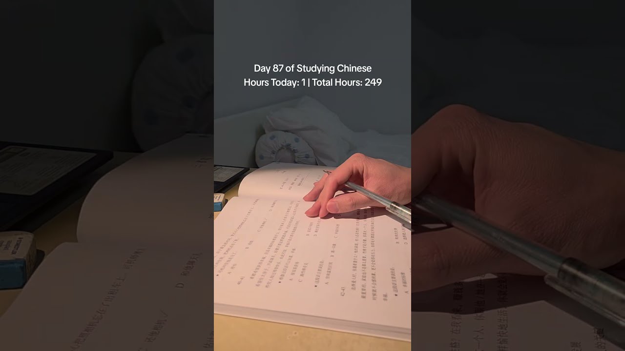 Day 87 Of Studying Chinese Hours Today 1 Total 249