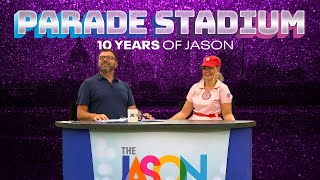 10 Years of Jason  July 14th, 2021  Live show at a baseball stadium with a musical opening