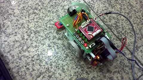 ATMEGA128 2-Wheel Robot Control via Serial Communication - Part 2