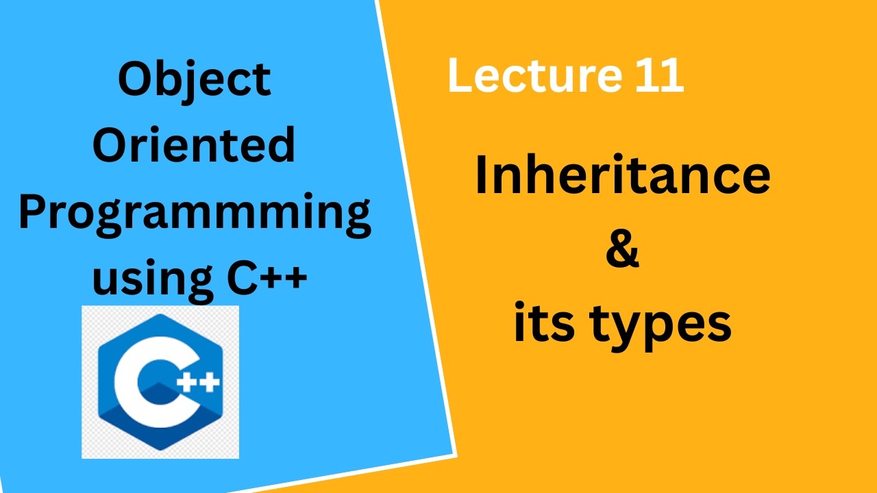 Inheritance in C++ | Types of Inheritance in C++ | OOP Lecture 11 Urdu ...