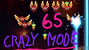 Galaxy attack: Alien Shooter level 65 CRAZY mode