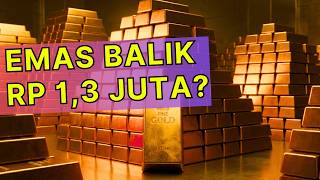 Emas Rp 2,8 Juta: Bisa Anjlok ke Rp 1,3 Juta?