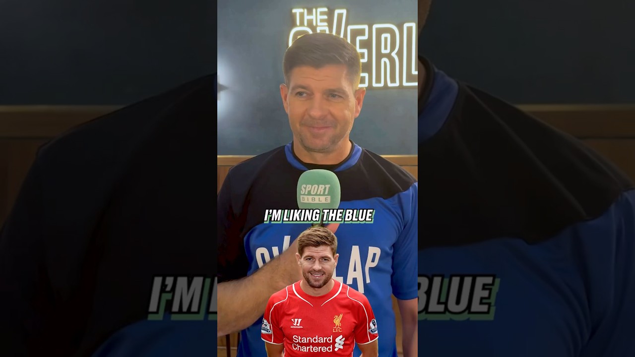 Steven Gerrard Blind Ranking All-Time Premier League Midfielders ⚽️🤩 @overlapdaily