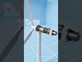 Wind Turbine Inside: Hawa Se Electricity Kaise Banti Hai? | Ultra Clean 3D #windturbine #3danimation