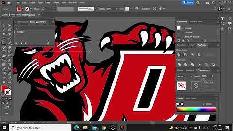 Start to Finish vectorizing, Print cut, layer colors, group by color. Adobe Illustrator.