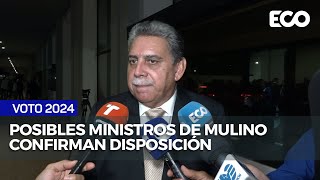 Posibles ministros de Mulino confirman disposición de trabajar por Panamá | #voto24 Resimi