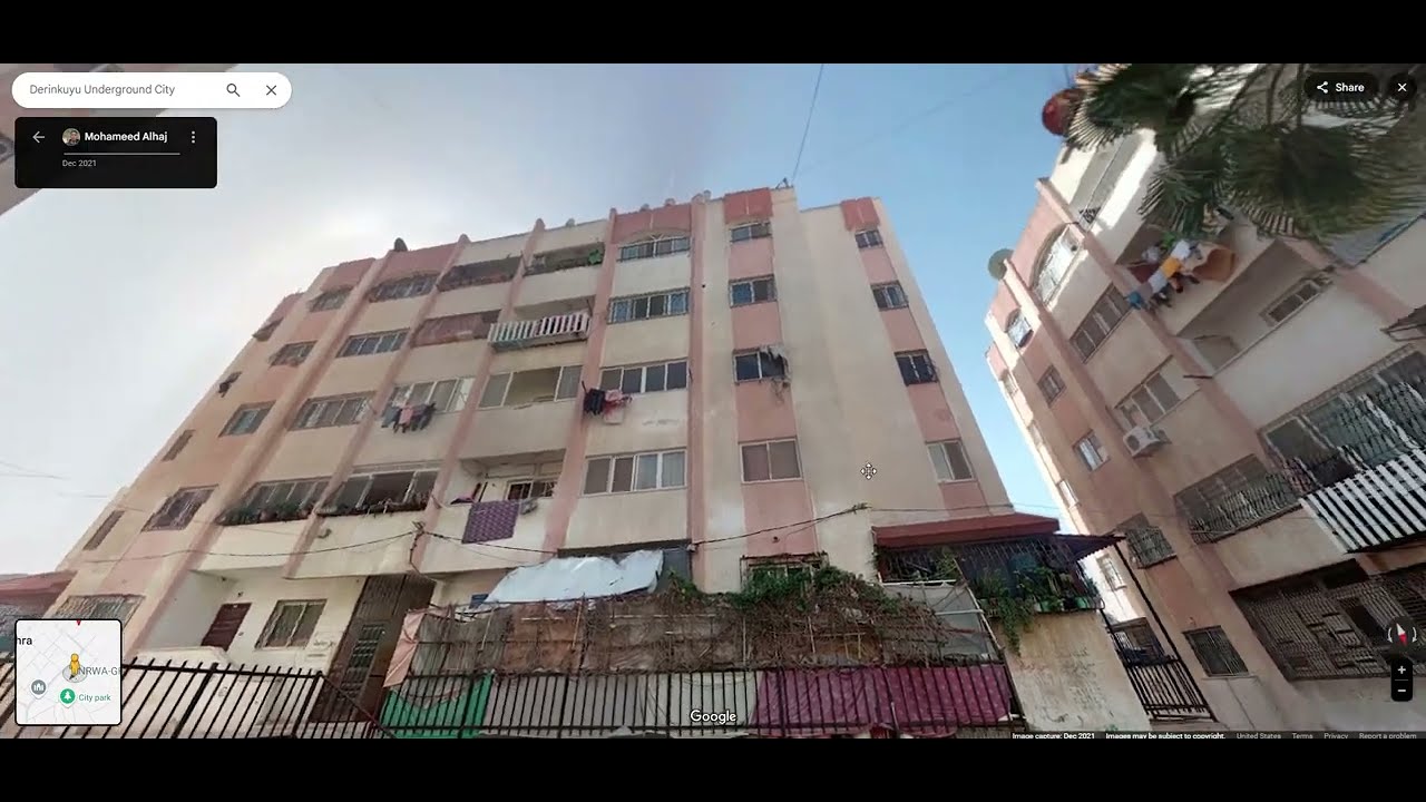 Exploring Gaza on Google Maps