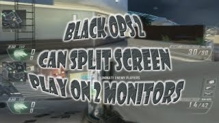 Black Ops 2: SplitScreen TDM in Plaza (PS3)