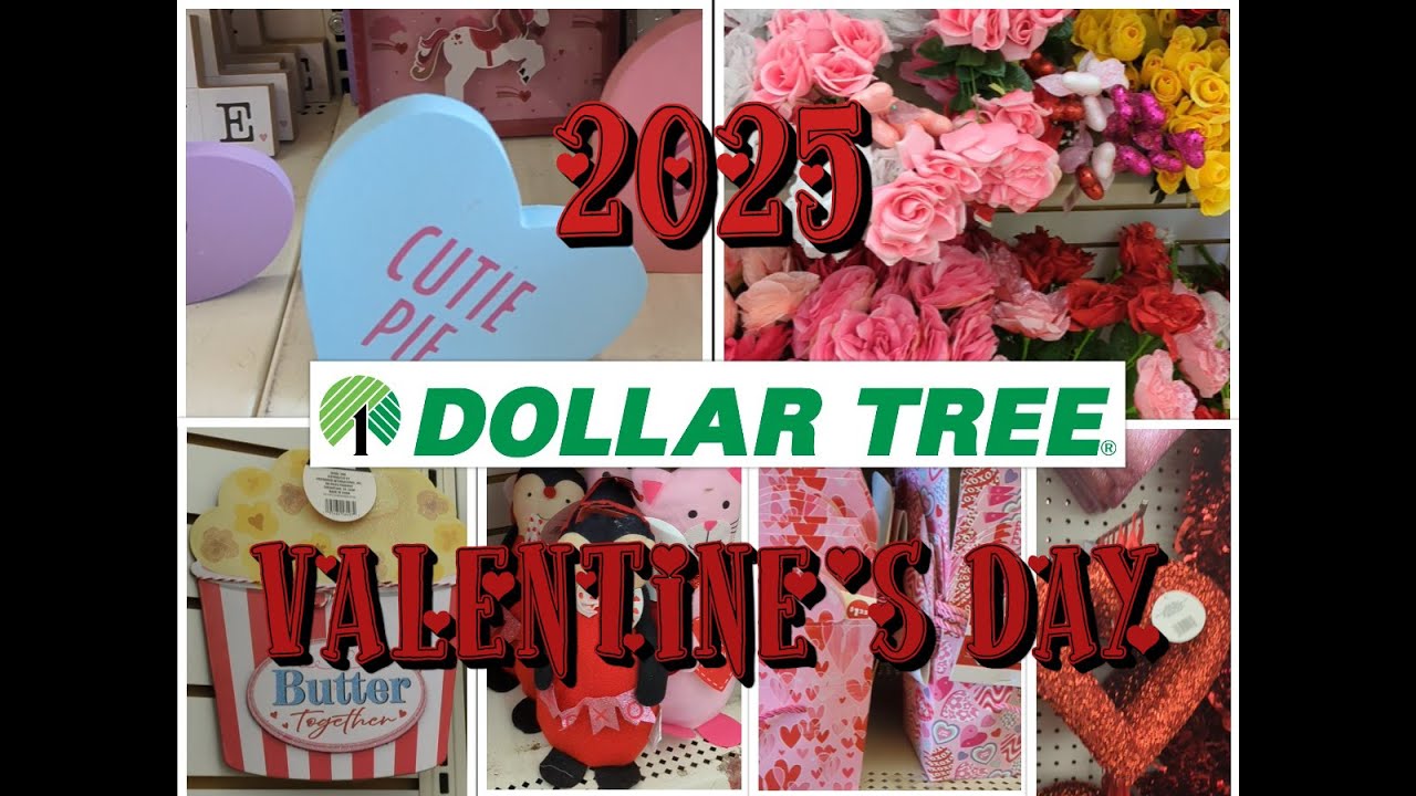 Shop with me dollar tree 2025 Valentine's Day sneak peak.