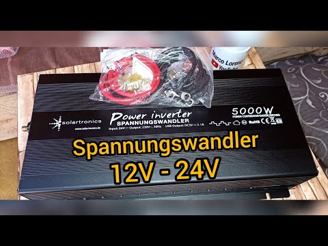 Spannungswandler 12V - 24V 