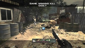 MW3 | AoN Knife-Only Quad Game Winning Kill | OnlyMyKnifey
