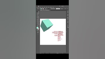 Warp Text To 3D Shapes || Illustrator || Adobe Shorts