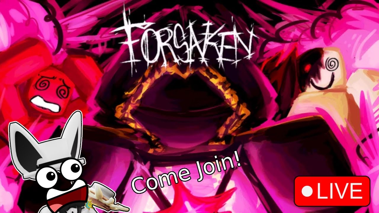 🔴LIVE🔴FORSAKEN WITH VIEWERS! ROBLOX - YouTube