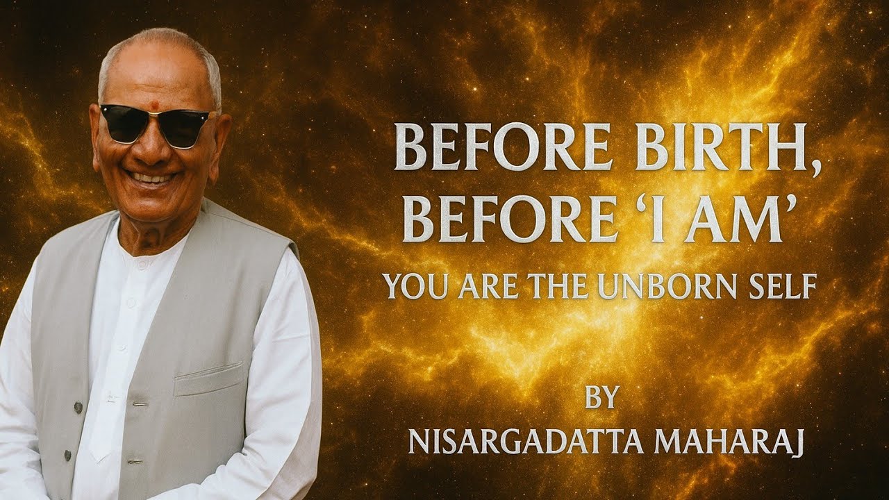 18. Before ‘I Am’ You Were the Formless Reality, 