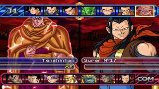 TENSHINHAN AF TEAM vs SUPER 17 TEAM | DRAGON BALL Z BUDOKAI TENKAICHI 3