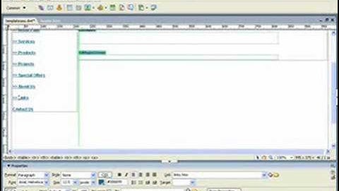 How to Create Website in Macromedia Dreamweaver-Part1