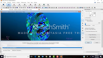 Patran/Nastran Tutorial: Tetmeshing Anchor Geometry and Verifying Mesh Quality