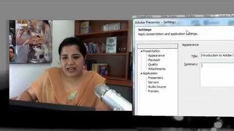 Settings and Slide Manager in Adobe Presenter 8, Dr. Pooja Jaisingh