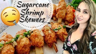 Chao Tom | Vietnamese Sugarcane Shrimp Skewers