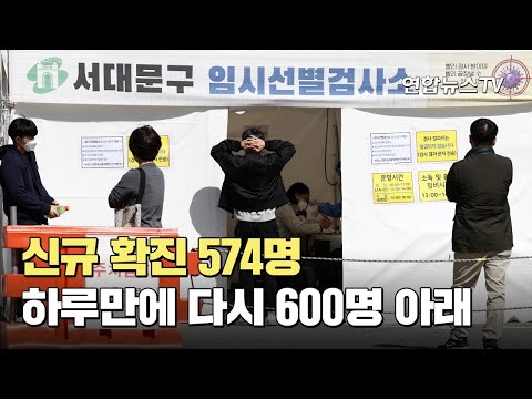 [속보] 코로나19 어제 574명 확진…누적 12만5,591명 / 연합뉴스TV (YonhapnewsTV)