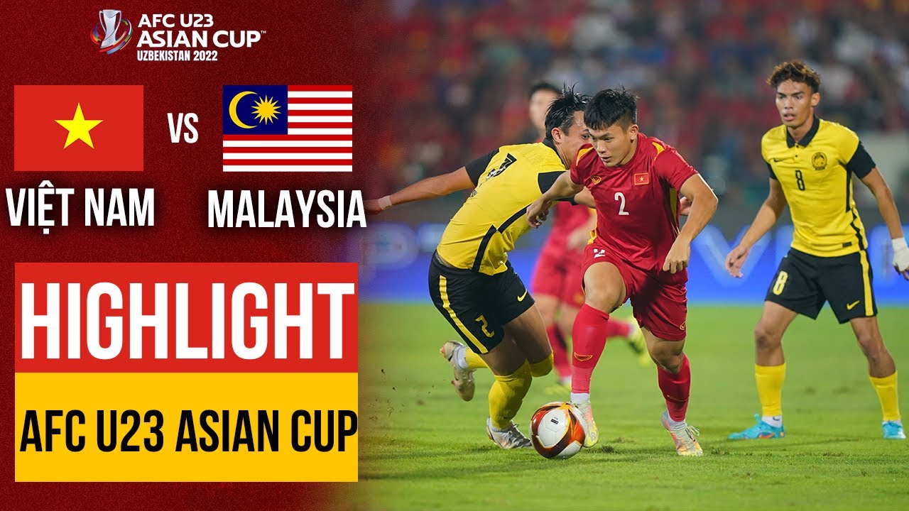 Video Việt Nam nhân đôi cách biệt, "Hổ Mã Lai" mất người | Highlights U23 Việt Nam vs U23 Malaysia