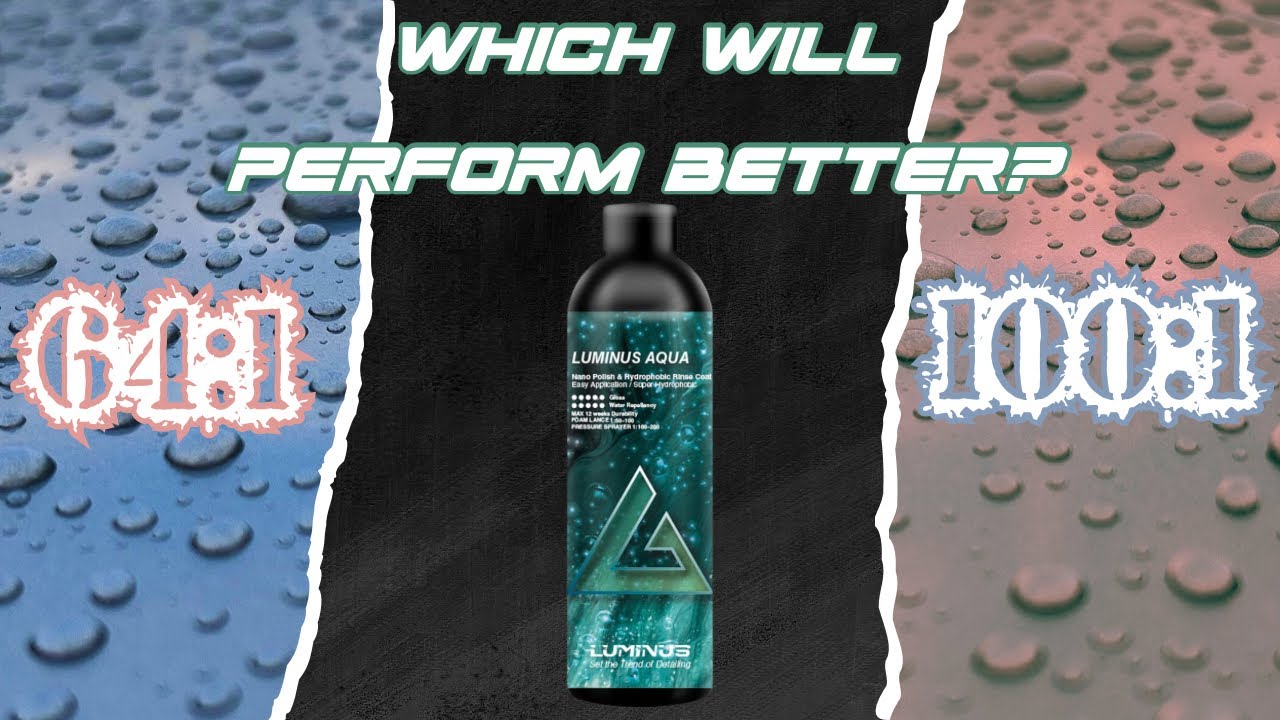 Luminus Aqua diluted 64:1 & 100:1 - Is there a difference? - YouTube