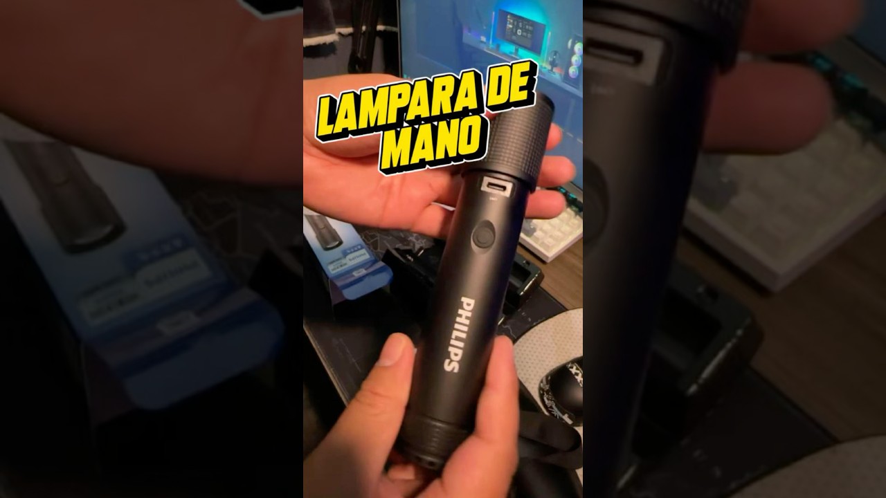 ¿Vale la pena esta lámpara de mano Philips? Opinión honesta y sin filtros