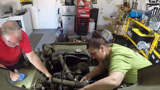 1942 Ford GPW “Jeep”. Getting it started.
