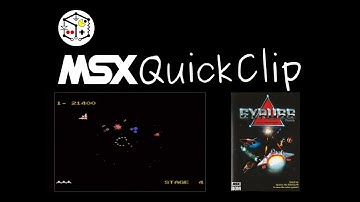 MSX QuickClip: Gyruss - classic arcader!