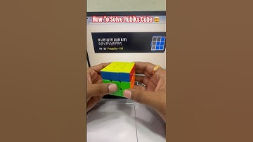 How to solve rubiks cube | OLL algorithm EP21 | #speedcubing #rubikscube #shortsvideo #shorts
