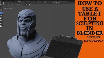 Blender Tablet Settings for Sculpting