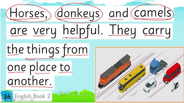 English Grade 2 Unit 5 Lecture 5|| SNC 2020 ||