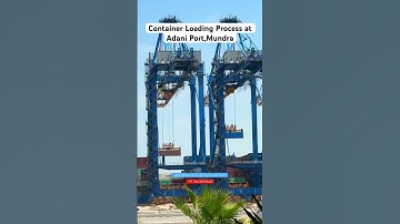 Container Loading process At Mundra Port | Export Import #export #import #exportimport