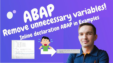 Inline declaration in SAP ABAP | New syntax ABAP