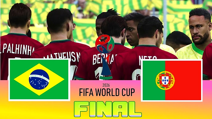BRAZIL vs PORTUGAL - Final FIFA World Cup 2026 | Full Match All Goals | Football Match