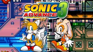 Sonic advance 3 | tails and cream gameplay part 3 but *ramake*
