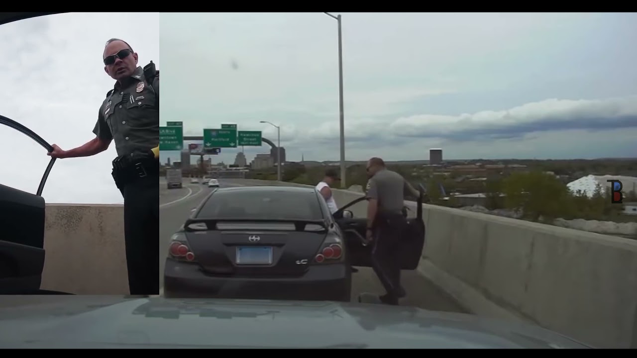 State Trooper Goes off on Speeder