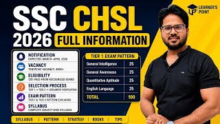 SSC CHSL 2026 Notification Kab Aayega? | Syllabus, Age Limit, Exam Pattern Full Jankari